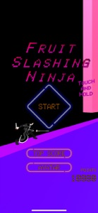 Fruit Slashing Ninja screenshot #2 for iPhone