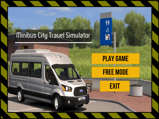 Minibus City Travel Simulator iPad screenshot