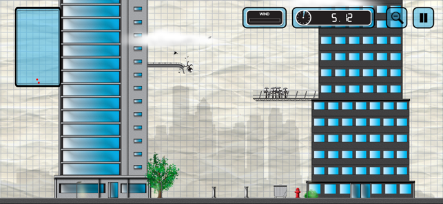 ‎Stickman Base Jumper Screenshot