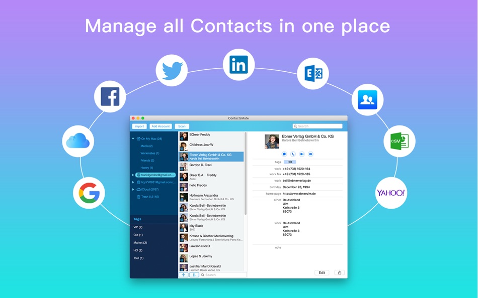 #2. ContactsMate (macOS) 由: Cisdem Inc.