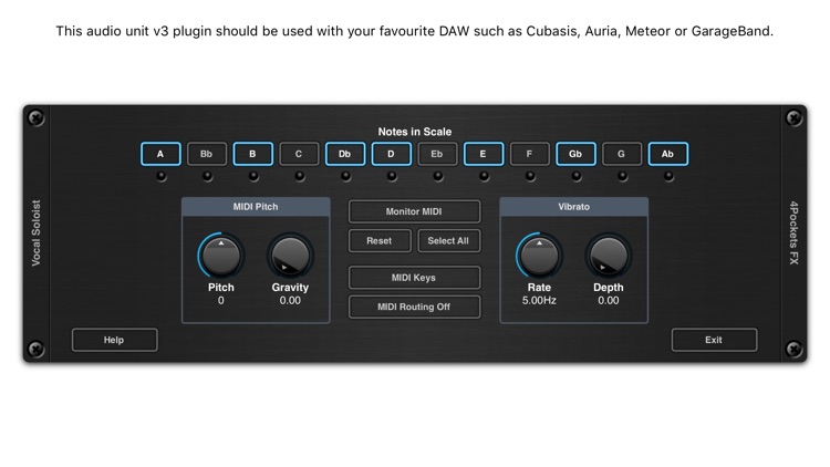 Vocal Soloist AUv3 Plugin