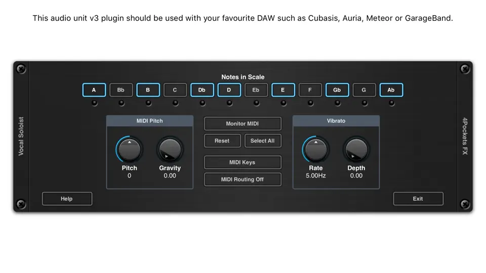 Vocal Soloist AUv3 Plugin iPhone Ekran Görüntüsü 2