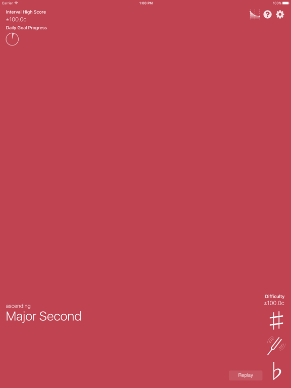 Tunerval iPad screenshot 1 - Music app