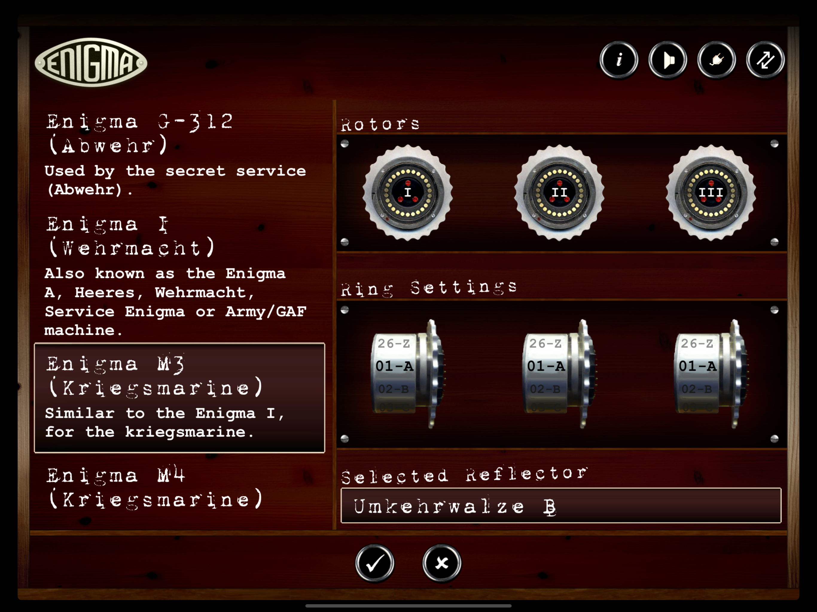 Mininigma: Enigma Simulator screenshot 7