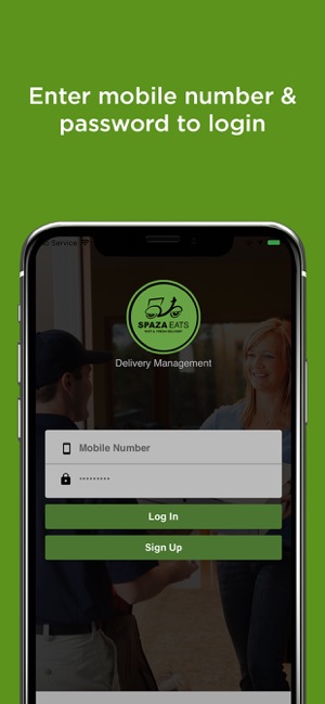 SpazaEats Driver Food Delivery