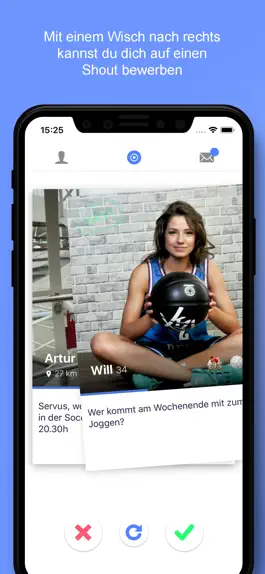 Game screenshot sportshout: Sport-Dating 4you apk