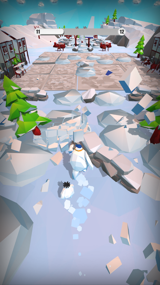 #1. Snow Race (iOS) 由: 文辉 江