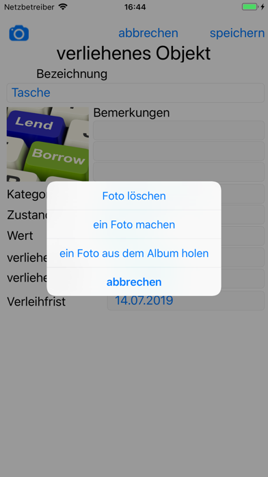 lend&borrow Screenshot