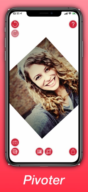 Photo Rotation - selfie miroir dans l'App Store