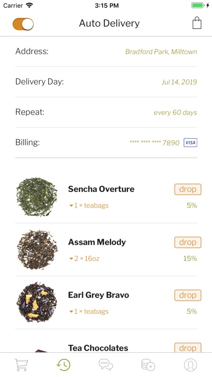 Adagio Teas screenshot-4