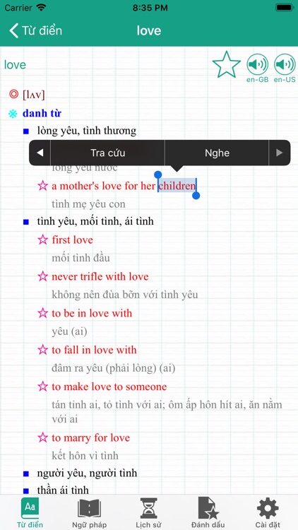 Từ điển Anh Việt (TygonDict) screenshot-3