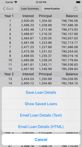 RECalc Mortgage Calculator screenshot