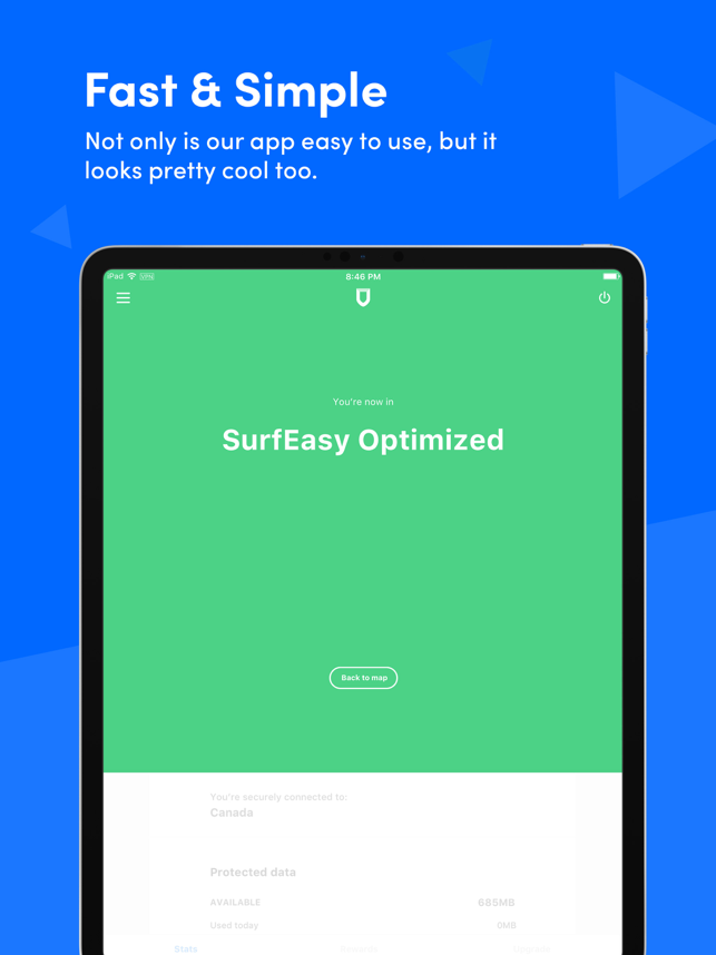 ‎SurfEasy VPN - WiFi Proxy Capture d'écran