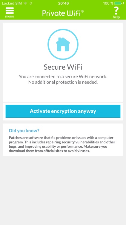 Private WiFi™ Mobile for AOL