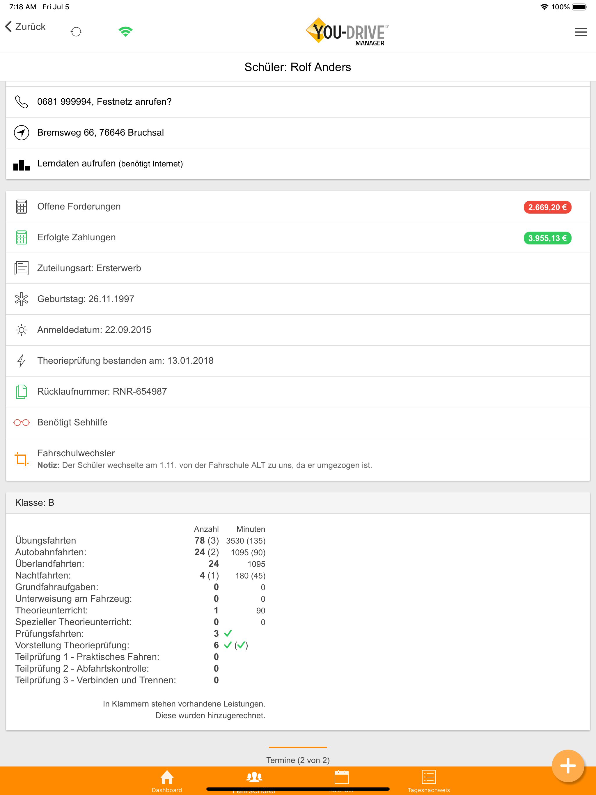 YOU-DRIVE Manager