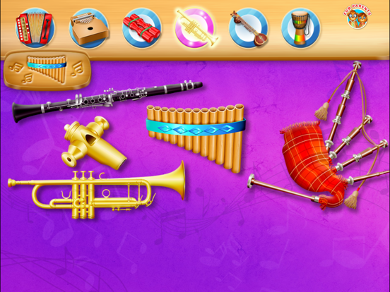 123 Kids Fun Music Box iPad screenshot