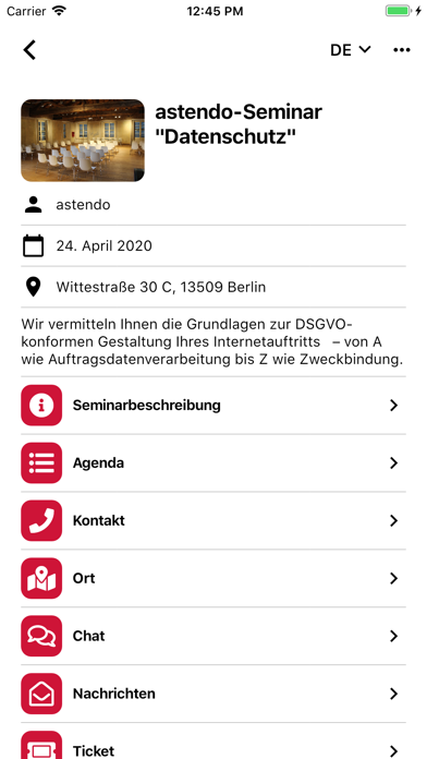 Screenshot #2 pour astendo Event
