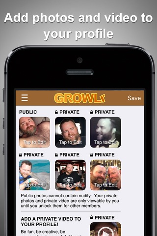 GROWLR: Gay Bears Near You screenshot 3