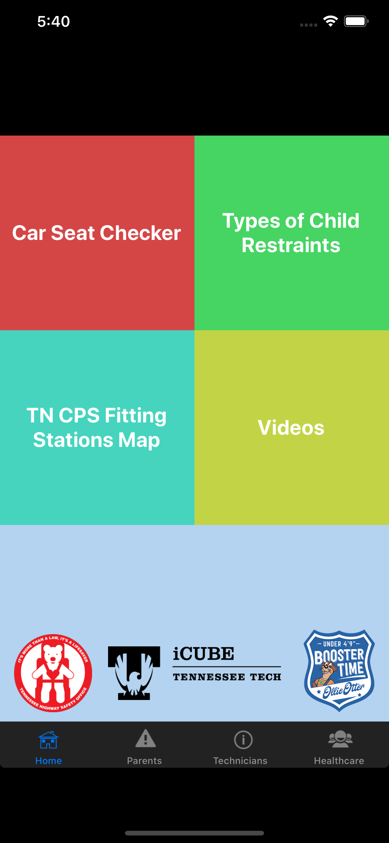 TN Child Passenger Safety