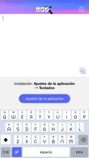 text designer keyboard iphone capturas de pantalla 1