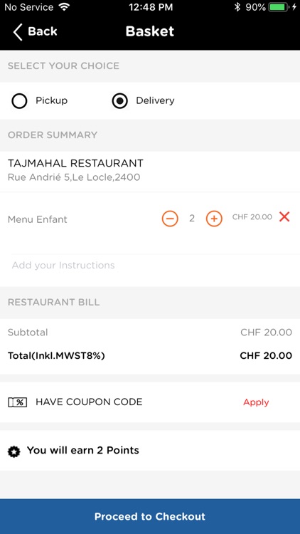 Taj Mahal Le Locle screenshot-4