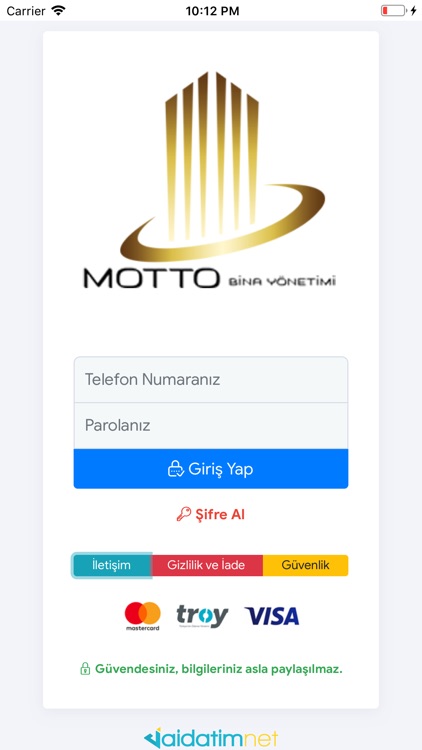 Motto Bina Yönetimi