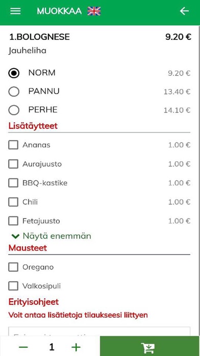 Screenshot #3 pour Kings Pizza Suutarila