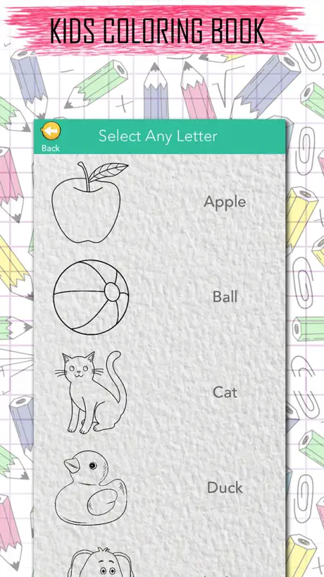 Kids Coloring book educational