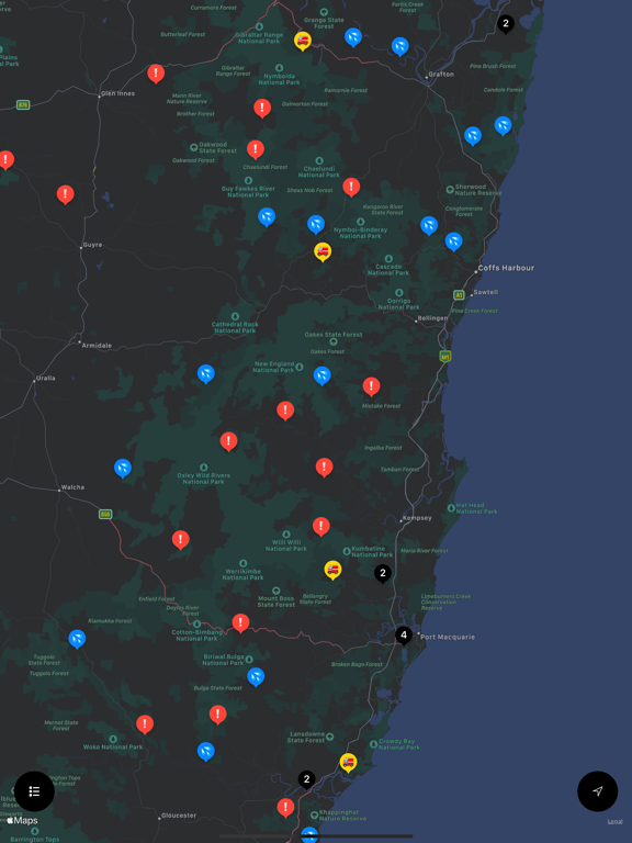 Screenshot #6 pour Australian Fires. Bushfire Map