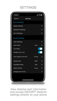 escort live radar iphone screenshot 3