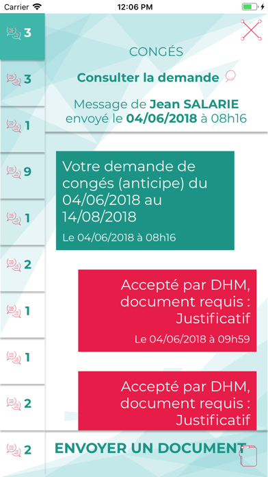 DHM gestion RH entreprise screenshot 4