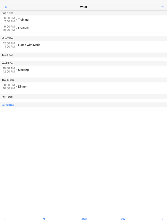 Screenshot #4 pour Week View Calendar