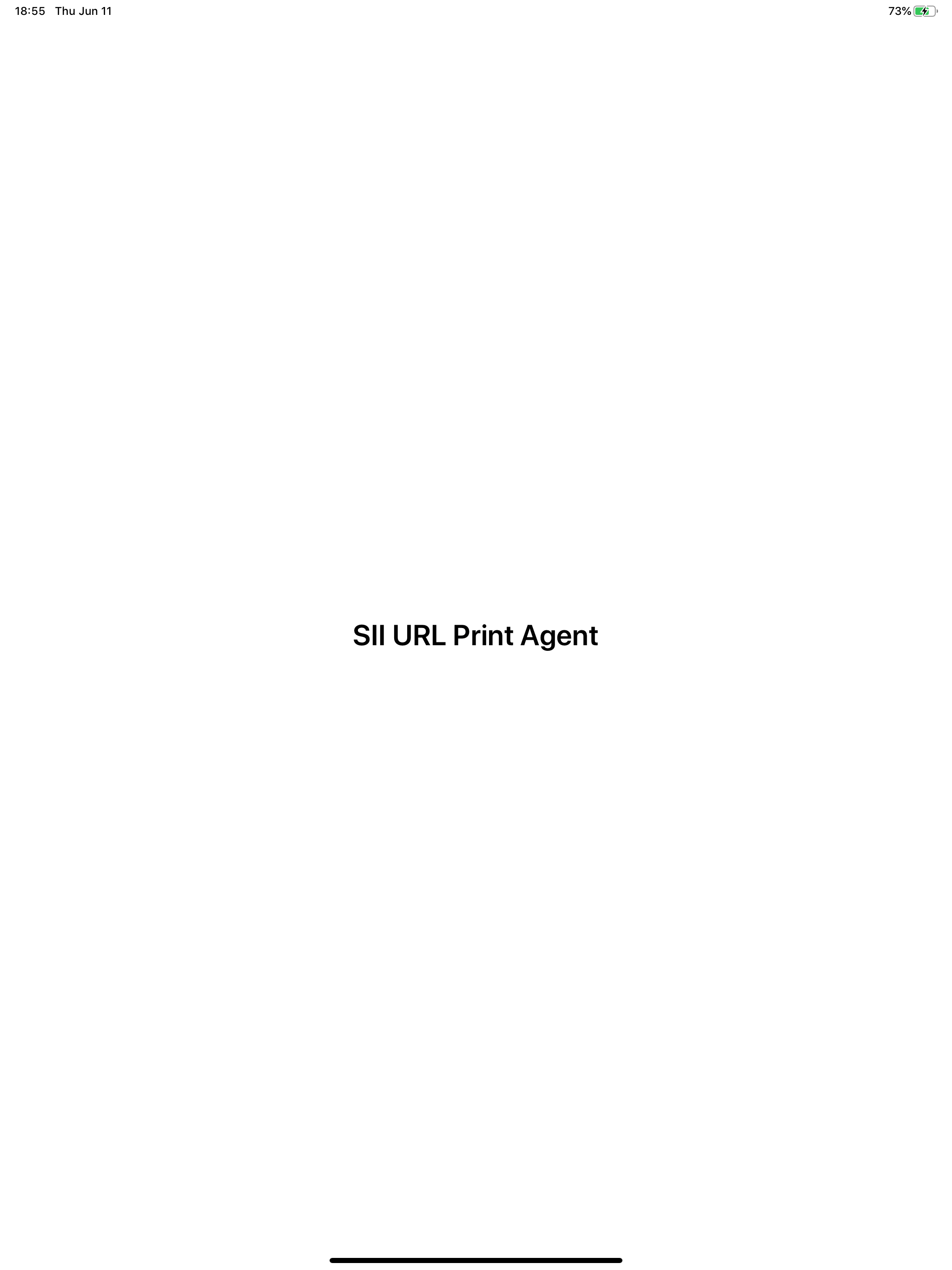 SII URL Print Agent