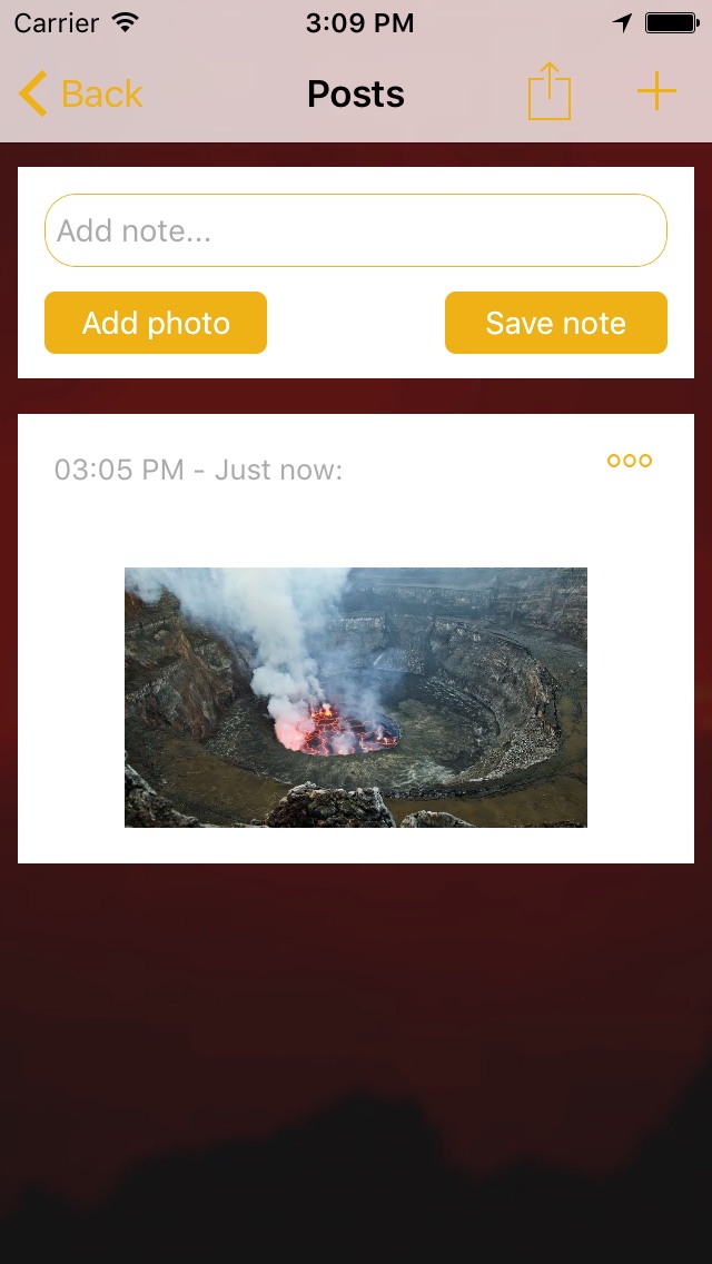 iPhone screenshot