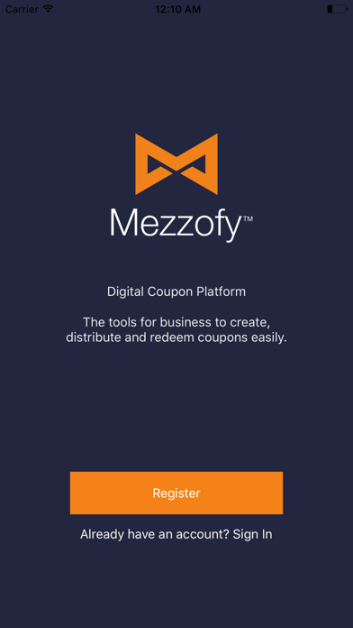 How to cancel & delete Mezzofy MERCHANT from iphone & ipad 1