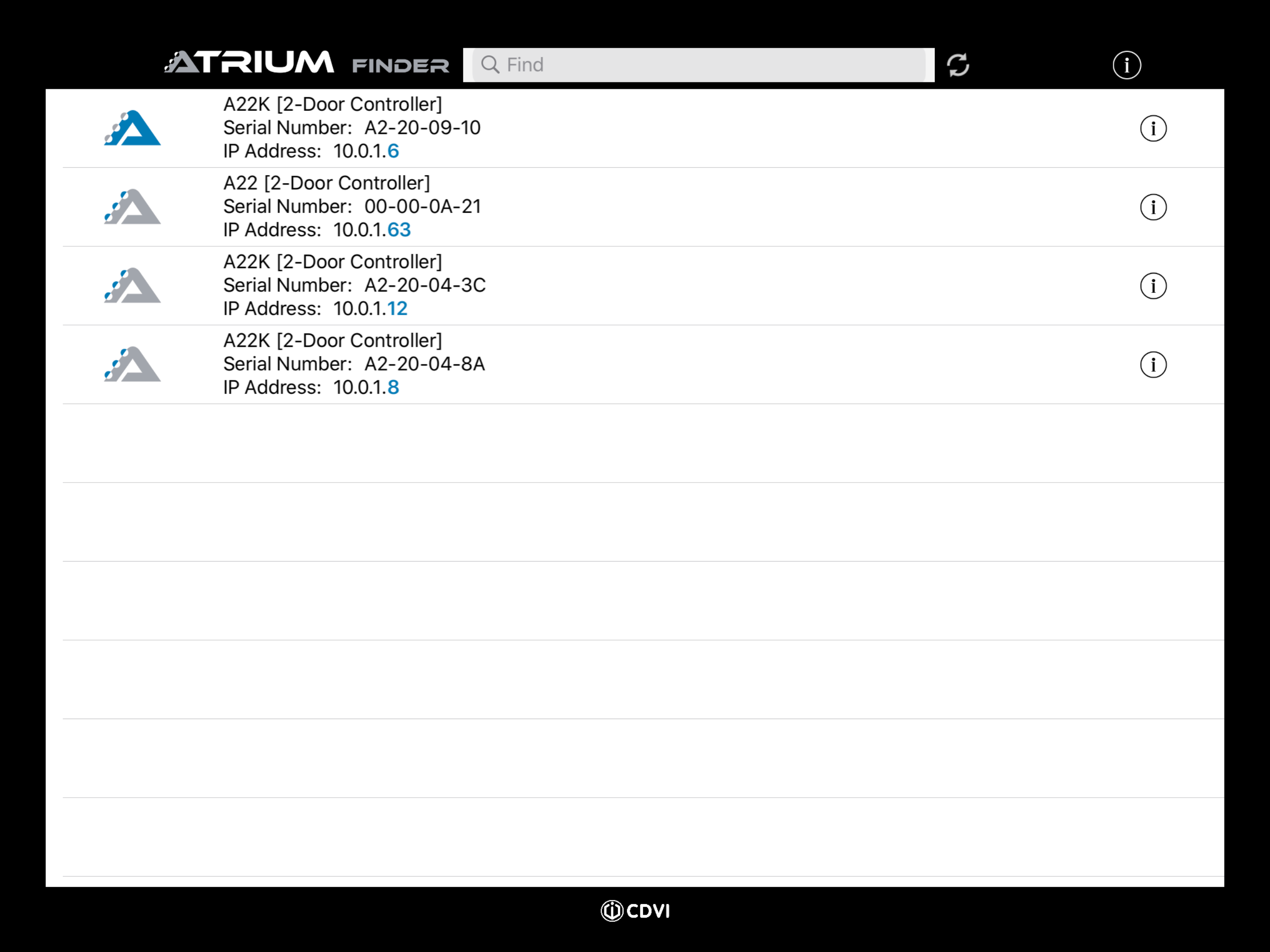 Atrium Finder