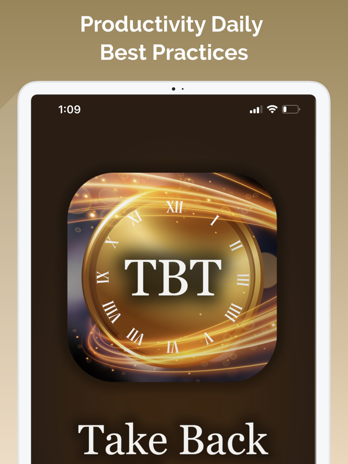 Take Back Time Best Practices