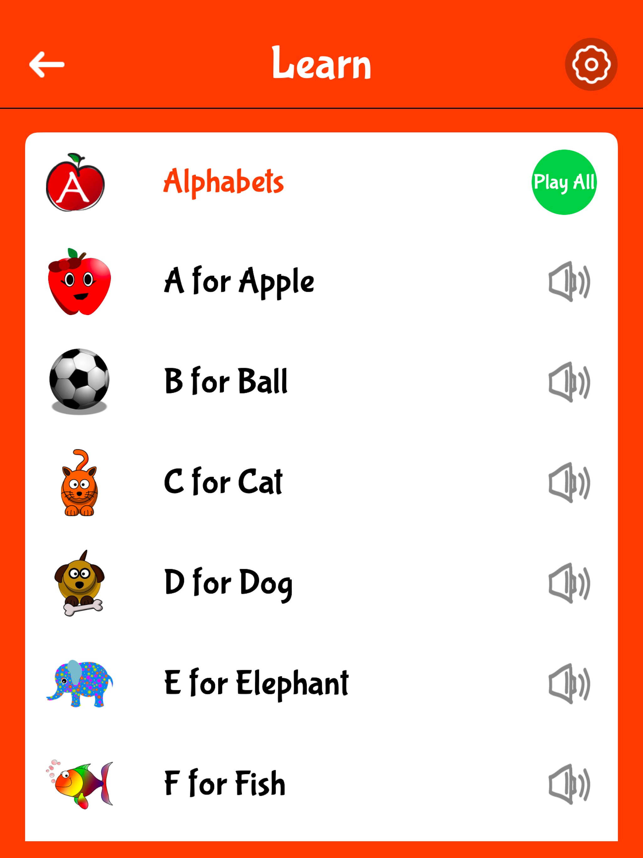 Nursery Fun Learning & Quiz screenshot 8