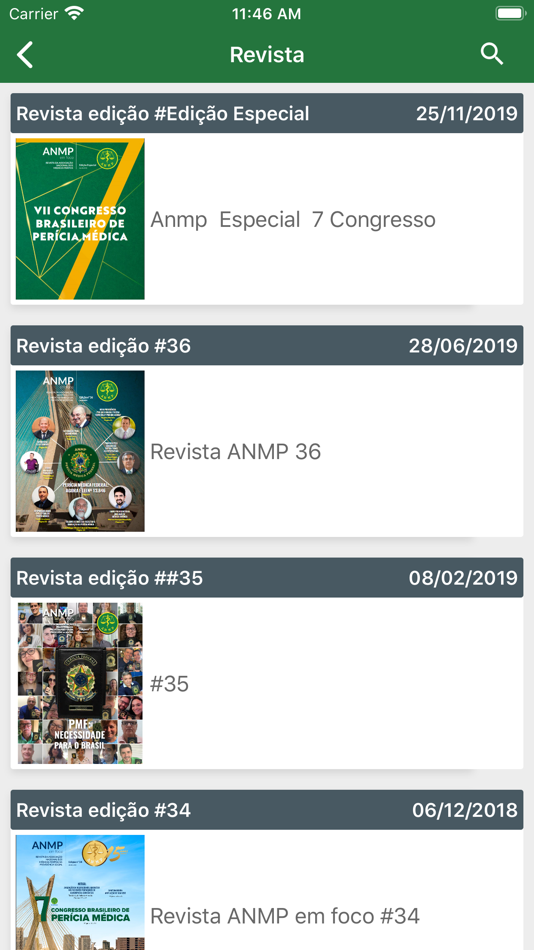 #5. ANMP (iOS) 由: ASSOCIACAO NACIONAL DOS MEDICOS PERITOS DA PREVIDENCIA SOCIAL