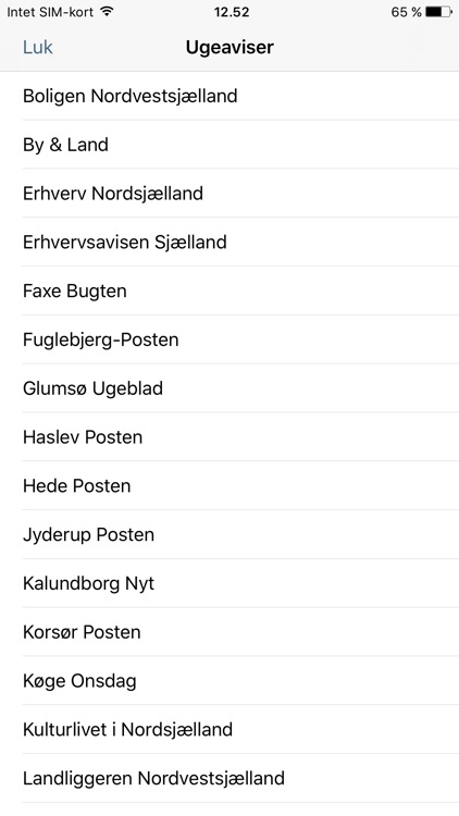 Sjællandske Medier - aviser