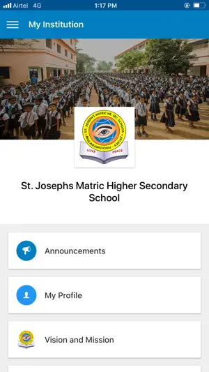 St. Joseph’s Matric School screenshot 1