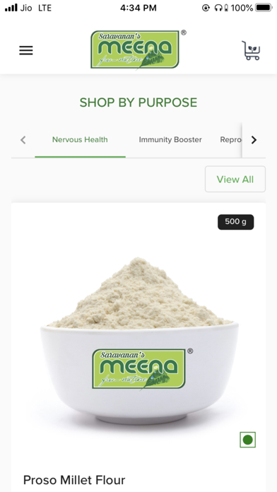 Meena Foods Online Grocery Screenshot