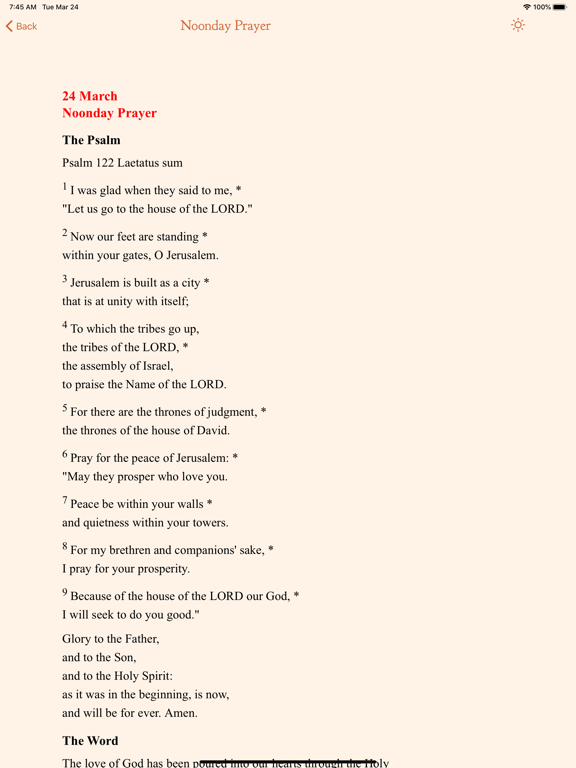 Mission St Clare iPad screenshot 4 - Reference app