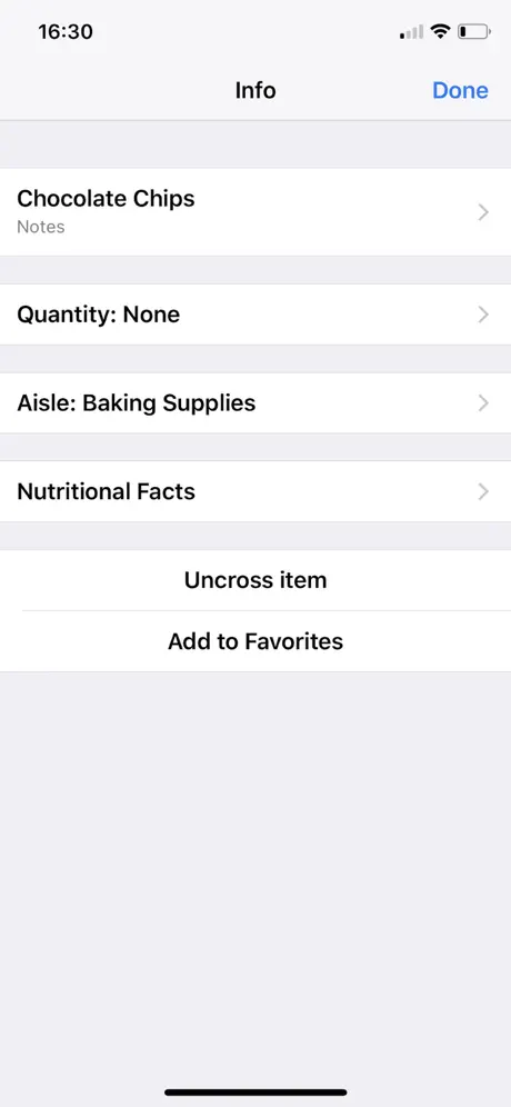 Grocery & Shopping List