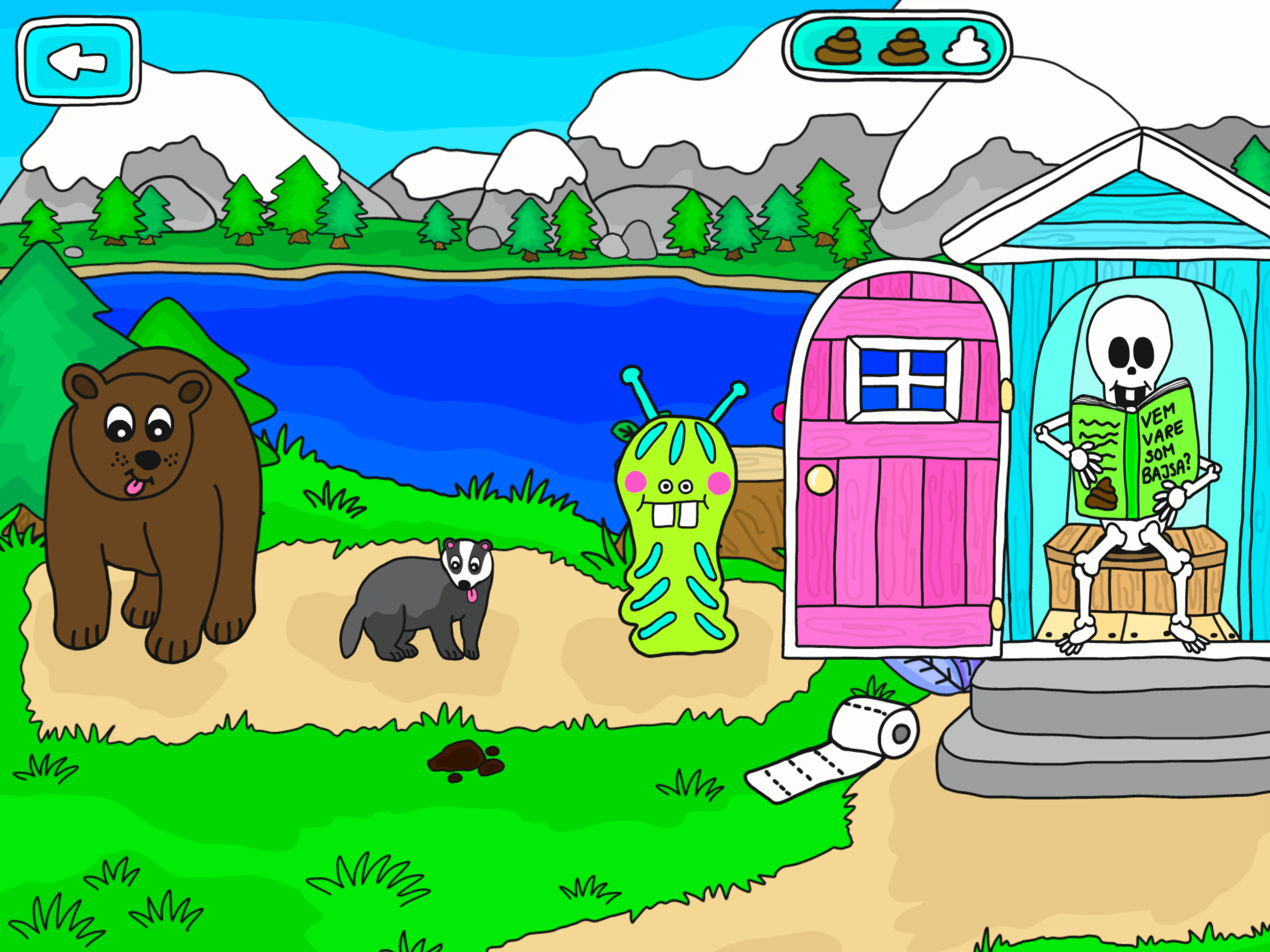 Pukkins Camping: Spel för barn