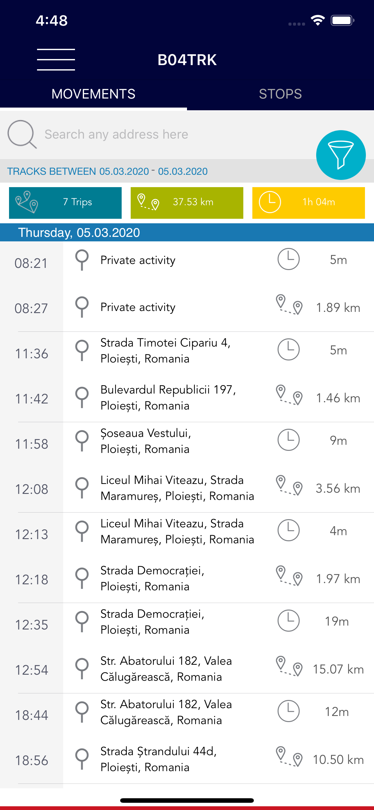 iTrack - Fleet Management screenshot 5