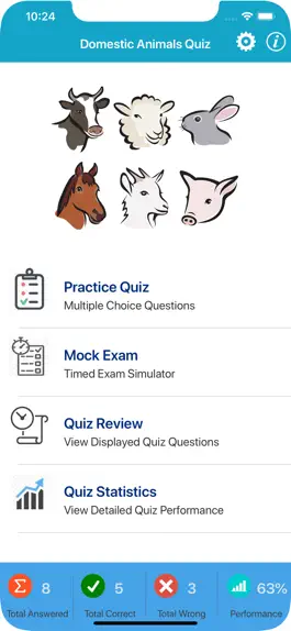 Game screenshot Domestic Animals Quiz mod apk