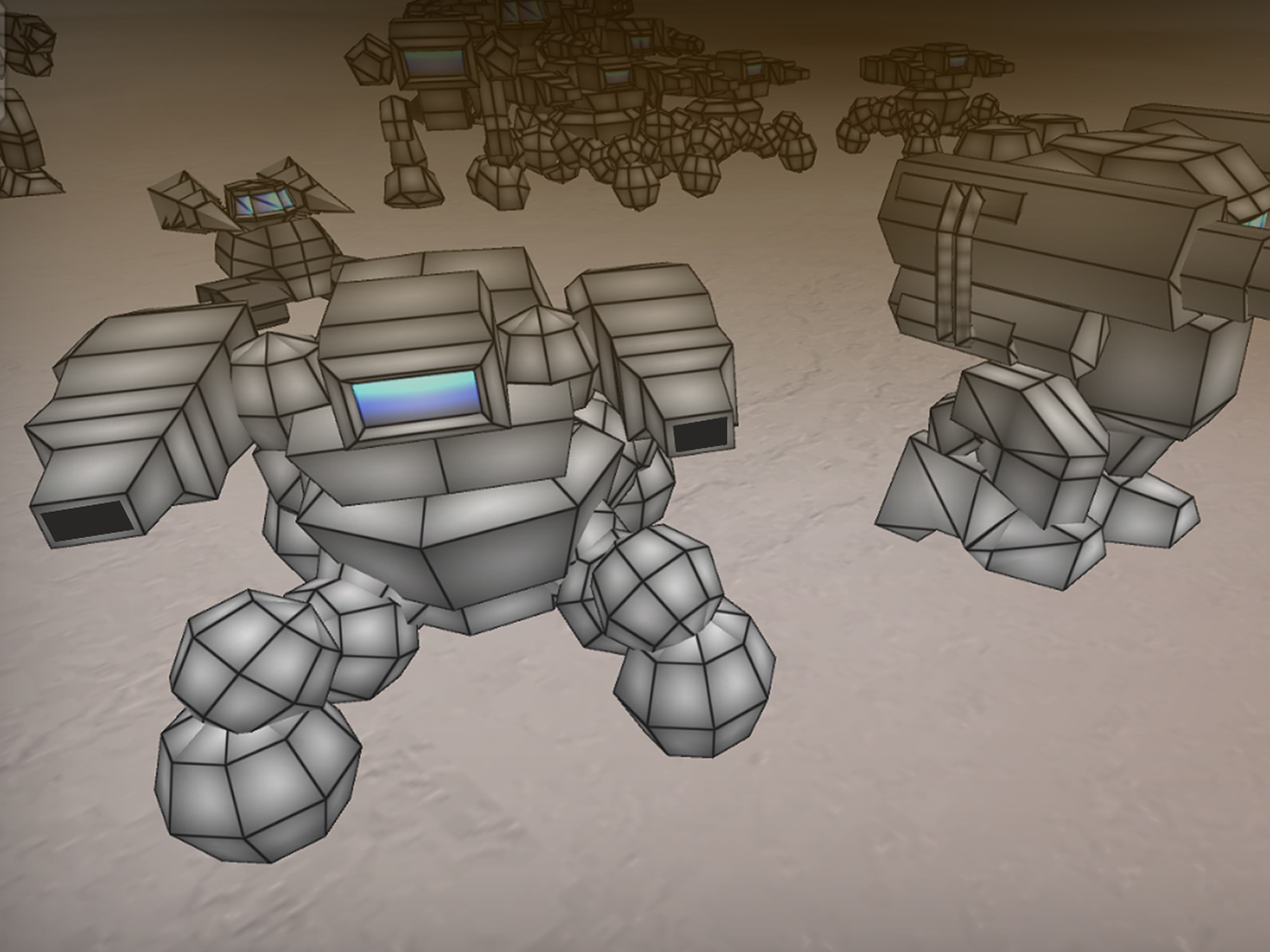 Stickman Mech War Simulator