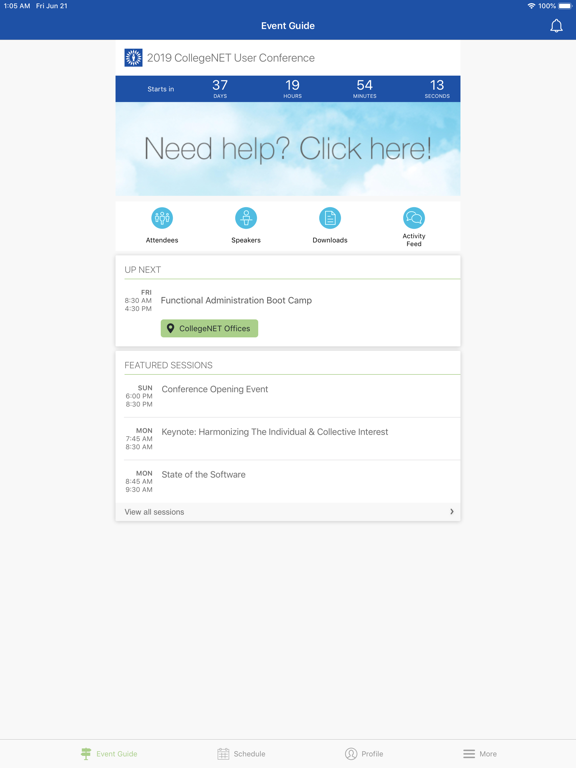 Screenshot #5 pour CollegeNET User Conference