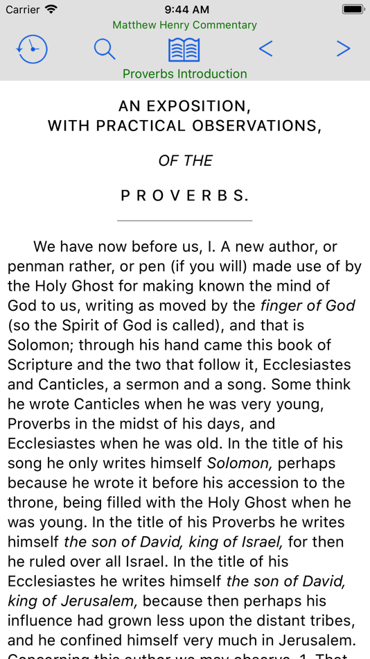 #1. Matthew Henry Commentary (iOS) 게시자: George Dimidik